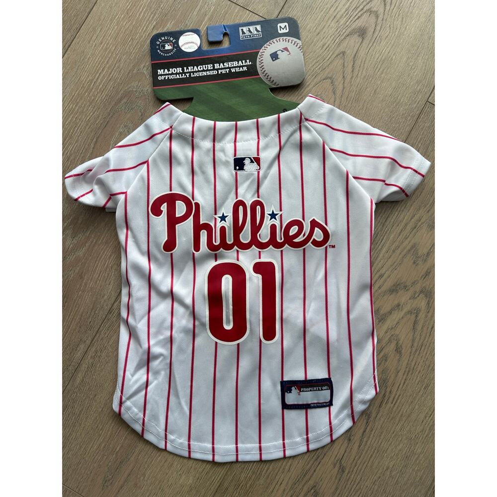 Pets First Philadelphia Phillies Pet jersey Size Medium